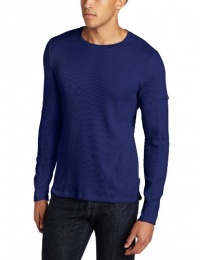 Calvin Klein Sportswear Men's Long Sleeve 2X2 Rib Crew Neck Knit Calvin Klein Sportswear Men's Long Sleeve 2X2 Rib Crew Neck Knit