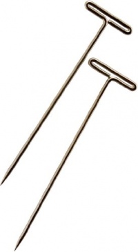 Gem 1.5-Inch T-Pins, 100 per Box (GEM87T) Gem 1.5-Inch T-Pins, 100 per Box (GEM87T)