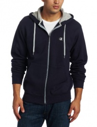 Champion Men's Champion Eco Fleece Full Zip Hoodie, Navy, Medium Champion Men's Champion Eco Fleece Full Zip Hoodie, Navy, Medium
