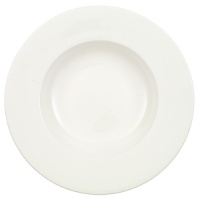 Anmut will be the choice for purists; it is an undecorated white that beautifully shows off the glamorous forms and quality bone china. Dishwasher and microwave safe. Accessories shown: oval platter, round vegetable bowl, creamer, sugar bowl. Anmut will be the choice for purists; it is an undecorated white that beautifully shows off the glamorous forms and quality bone china. Dishwasher and microwave safe. Accessories shown: oval platter, round vegetable bowl, creamer, sugar bowl.