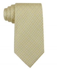 Finish off your look with this distinguished patterned tie from Sean John. Finish off your look with this distinguished patterned tie from Sean John.