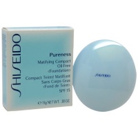 Shiseido Pureness Matifying Foundation for Women SPF 15-60, Natural Bronze, 0.3 Ounce Shiseido Pureness Matifying Foundation for Women SPF 15-60, Natural Bronze, 0.3 Ounce