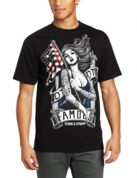Famous Stars and Straps Men's American Beauty Tee Famous Stars and Straps Men's American Beauty Tee