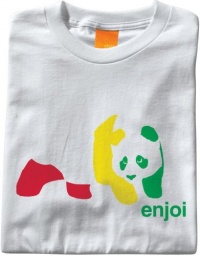 ENJOI Rasta Panda Short Sleeve T Shirt ENJOI Rasta Panda Short Sleeve T Shirt