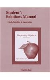 Student Solutions Manual for Beginning Algebra Student Solutions Manual for Beginning Algebra
