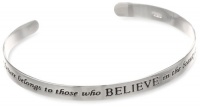 Sterling Silver The Future Belongs To Those Who Believe In The Beauty Of Their Dreams Cuff Bracelet Sterling Silver The Future Belongs To Those Who Believe In The Beauty Of Their Dreams Cuff Bracelet