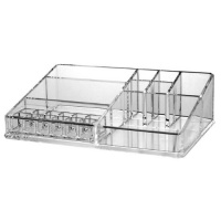 Acrylic Cosmetic Organizer With 9 Compartment Acrylic Cosmetic Organizer With 9 Compartment