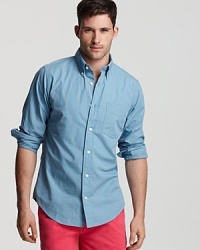 Mellow, cool, polished but relaxed – this check shirt from Jack Spade balances everything without breaking a sweat for a handsome look anywhere you go. Mellow, cool, polished but relaxed – this check shirt from Jack Spade balances everything without breaking a sweat for a handsome look anywhere you go.
