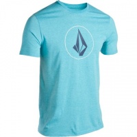 Volcom Men's Circle Stone Surf Tee - Aqua M Volcom Men's Circle Stone Surf Tee - Aqua M