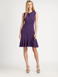 A sleeveless knit dress, made from cashmere, featuring feminine details and a body-conscious fit. Ruffle necklineSleevelessPull-on styleAbout 37 from shoulder to hemCashmereDry cleanImported of Italian fabric Model shown is 5'10 (177cm) wearing US size Small. A sleeveless knit dress, made from cashmere, featuring feminine details and a body-conscious fit. Ruffle necklineSleevelessPull-on styleAbout 37 from shoulder to hemCashmereDry cleanImported of Italian fabric Model shown is 5'10 (177cm) wearing US size Small.