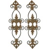 Set of 2 Lacole Decorative Wall Accents