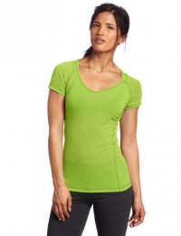 Calvin Klein Performance Women's Shirred V-Neck Workout Tee Calvin Klein Performance Women's Shirred V-Neck Workout Tee