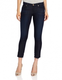 7 For All Mankind Women's Crop Slim Cigarette, Rich Clean Blue, 27 7 For All Mankind Women's Crop Slim Cigarette, Rich Clean Blue, 27