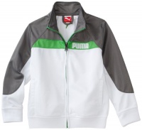 Puma - Kids Boys 2-7 Toddler Jacket, White, 3T Puma - Kids Boys 2-7 Toddler Jacket, White, 3T