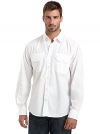 THE LOOKPoint collarFront button closureLong button cuff sleevesChest button flap pocketsTHE MATERIALCottonCARE & ORIGINMachine washImported THE LOOKPoint collarFront button closureLong button cuff sleevesChest button flap pocketsTHE MATERIALCottonCARE & ORIGINMachine washImported