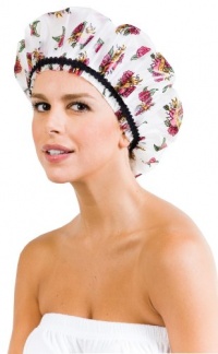 Betty Dain Stylish Design Mold Resistant Shower Cap, The Hipster Collection, Tough Love Betty Dain Stylish Design Mold Resistant Shower Cap, The Hipster Collection, Tough Love