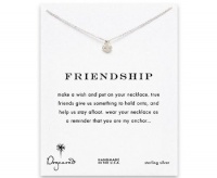 Dogeared Friendship Anchor Reminder 18 Necklace - Sterling Silver Dogeared Friendship Anchor Reminder 18 Necklace - Sterling Silver