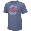 MLB Cleveland Indians The Big Time T-Shirt, Navy Heather