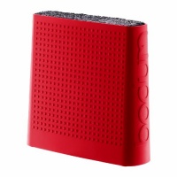 Bodum Bistro Universal Knife Block, Red Bodum Bistro Universal Knife Block, Red