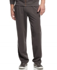 Need style to match your active life? These sweatpants from Hugo Boss Black don't sacrifice either. Need style to match your active life? These sweatpants from Hugo Boss Black don't sacrifice either.