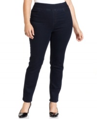 Snag the look of jeans and the comfort of leggings with Style&co.'s plus size jeggings-- they're must-haves! (Clearance) Snag the look of jeans and the comfort of leggings with Style&co.'s plus size jeggings-- they're must-haves! (Clearance)