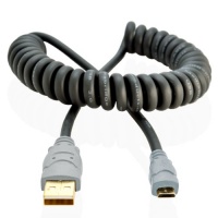 Mediabridge USB Charging Cable - (Coiled) - USB-A Male to Micro-B Charging Cable Mediabridge USB Charging Cable - (Coiled) - USB-A Male to Micro-B Charging Cable