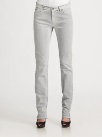 Faded, stretch cotton denim with an ornately embroidered Love Moschino crest at the backpocket.THE FITMedium waist Skinny leg Fitted through hips and thighs Inseam, about 33THE DETAILSFront button and zip fly Five pocket style Signature crest embroidered at the backpocket 97% cotton/3% elastane Machine wash Made in Italy Faded, stretch cotton denim with an ornately embroidered Love Moschino crest at the backpocket.THE FITMedium waist Skinny leg Fitted through hips and thighs Inseam, about 33THE DETAILSFront button and zip fly Five pocket style Signature crest embroidered at the backpocket 97% cotton/3% elastane Machine wash Made in Italy