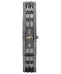 A gorgeous watch from DKNY with a half-bangle silhouette and shimmering crystal accents. A gorgeous watch from DKNY with a half-bangle silhouette and shimmering crystal accents.