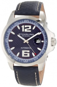 Stuhrling Original Men's 175.3315C6 Octane Concorso Automatic Date Blue Watch Stuhrling Original Men's 175.3315C6 Octane Concorso Automatic Date Blue Watch