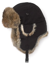Add a classic aviator hat to your winter wardrobe for a strong defense against the cold and a vintage masculine look. Plus, the fur trim provides an element of luxury. Add a classic aviator hat to your winter wardrobe for a strong defense against the cold and a vintage masculine look. Plus, the fur trim provides an element of luxury.