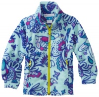 Columbia Girls 2-6x Benton Springs Printed Fleece Hoodie Columbia Girls 2-6x Benton Springs Printed Fleece Hoodie