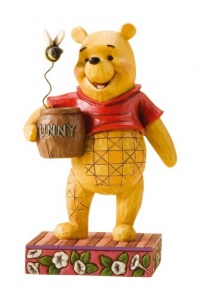 Disney Traditions by Jim Shore Winnie The Pooh Figurine, 4-1/2-Inch Disney Traditions by Jim Shore Winnie The Pooh Figurine, 4-1/2-Inch