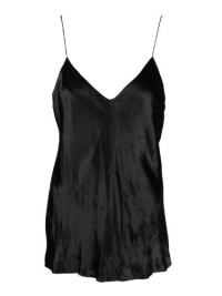 T by Alexander Wang womens panne-velvet camisole top