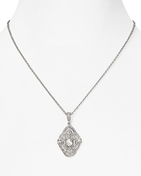 Feeling demure? Daring? Accessorize every mood with this effortless Carolee pendant necklace, which features a simply styled pendant on a silver chain. Feeling demure? Daring? Accessorize every mood with this effortless Carolee pendant necklace, which features a simply styled pendant on a silver chain.