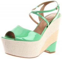 Moschino Cheap and Chic Women's Kigelia 1 Sandal,Green/Cream Multi,38 EU/8 N US Moschino Cheap and Chic Women's Kigelia 1 Sandal,Green/Cream Multi,38 EU/8 N US