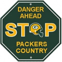 NFL Green Bay Packers Stop Sign NFL Green Bay Packers Stop Sign