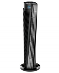 Fresh air is on the move. No oscillation is necessary with the innovative design of this tower fan, which provides whole-room circulation by constantly moving air 60 feet. Three speeds and an 8-hour timer put precision touch at your fingertips. 5-year warranty. Model 143. Fresh air is on the move. No oscillation is necessary with the innovative design of this tower fan, which provides whole-room circulation by constantly moving air 60 feet. Three speeds and an 8-hour timer put precision touch at your fingertips. 5-year warranty. Model 143.