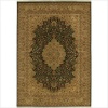 International First Lady Imperial Garden Old Republic Black Rug Rug Size: 9'6 x 13'1