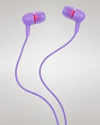 So bright! This cute and colorful pair of Incase headphones arrives coiled inside its own capsule, so your cord won't get tangled. So bright! This cute and colorful pair of Incase headphones arrives coiled inside its own capsule, so your cord won't get tangled.