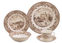 Johnson Brothers Historic America 20-Piece Dinnerware Set, Service for 4 Johnson Brothers Historic America 20-Piece Dinnerware Set, Service for 4