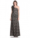 Jessica Simpson Women's One Shoulder Gown