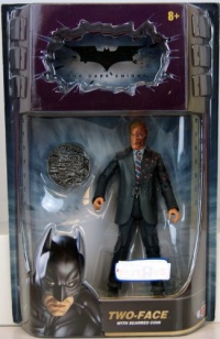 Batman Dark Knight Movie Master Exclusive Deluxe Action Figure TwoFace with Double Sided Coin Batman Dark Knight Movie Master Exclusive Deluxe Action Figure TwoFace with Double Sided Coin