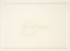 Gartner Studios Thank You Cards, Pearl Ivory, 50-Count (61505)