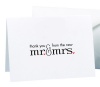 Hortense B. Hewitt Wedding Accessories Mr. and Mrs. Thank You Cards, 50 Count