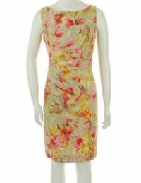 AK Anne Klein Printed Floral Sheath Coral Blush Combo' AK Anne Klein Printed Floral Sheath Coral Blush Combo'