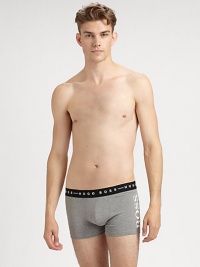 Exceptionally soft, slim-fitting boxer brief, set in lightweight, stretch cotton with signature logo detail.Elastic logo waistband95% cotton/5% elastaneMachine washImported Exceptionally soft, slim-fitting boxer brief, set in lightweight, stretch cotton with signature logo detail.Elastic logo waistband95% cotton/5% elastaneMachine washImported