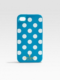 Flirty polka dots cover this protective iPhone® case for a notice-me look. Silicone2½W X 4½H X ¾DImportedPlease note: iPhone® not included. Flirty polka dots cover this protective iPhone® case for a notice-me look. Silicone2½W X 4½H X ¾DImportedPlease note: iPhone® not included.