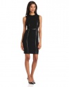 Calvin Klein Women's Sheath Dress With Piping