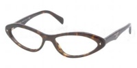 PRADA Eyeglasses PR 08OV 2AU1O1 Havana 55MM PRADA Eyeglasses PR 08OV 2AU1O1 Havana 55MM
