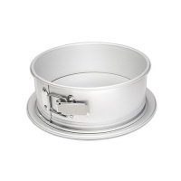 Fat Daddio's Anodized Aluminum 10 Inch x 3 Inch Round Springform Cake Pan Fat Daddio's Anodized Aluminum 10 Inch x 3 Inch Round Springform Cake Pan